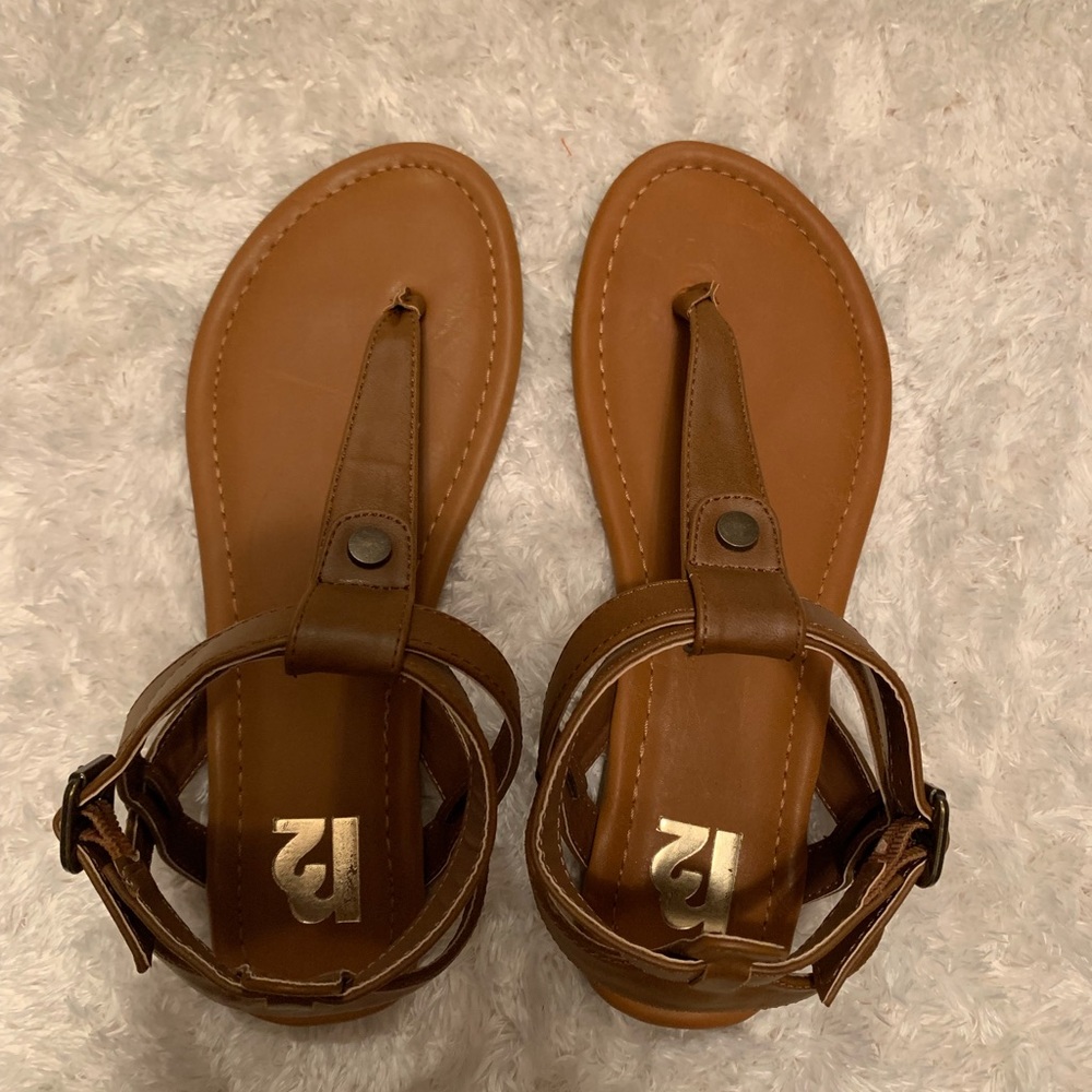 Brown sandals